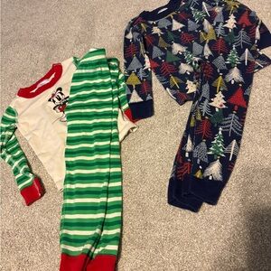 Hanna Andersson Christmas Pajama Set Bundle, size 4